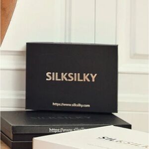 SilkSilky Black Satin Shorts